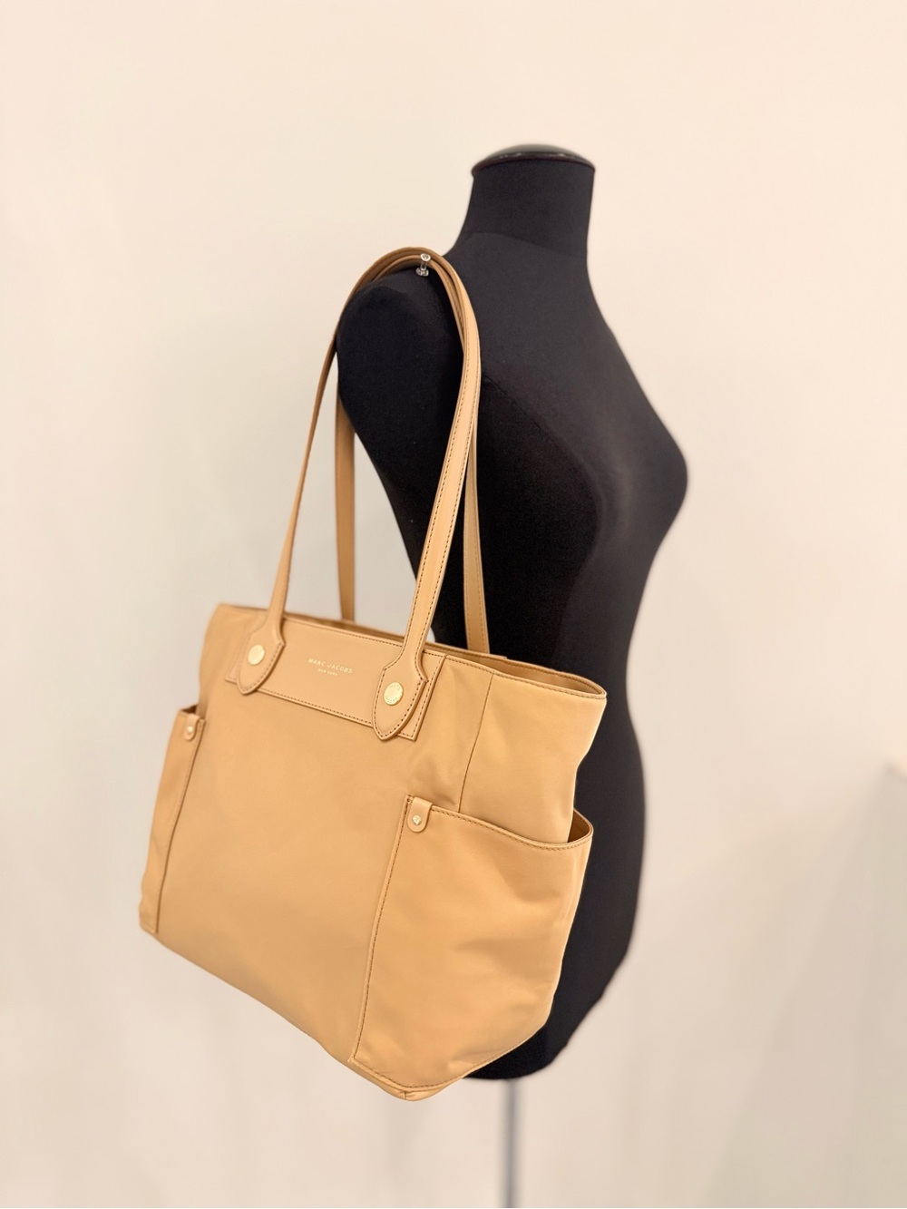 NWT Marc Jacobs Medium Peppy Nylon Tote - Camel